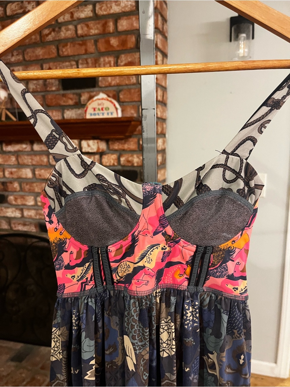 $148 Maaji Fancy Gallup Maxi Dress - Picture 2 of 5